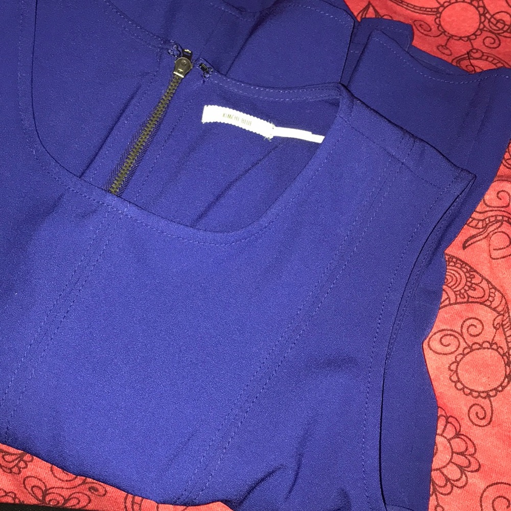 UO Kimchi Blue peplum sleeveless top
